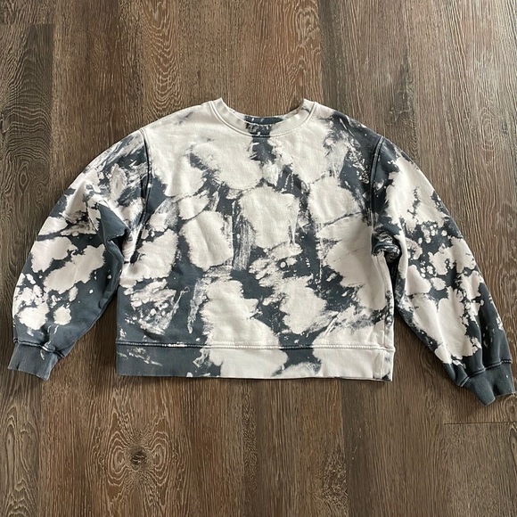 ✅SOLD✅Zara acid wash crew neck sweatshirt size small - Picture 2 of 9